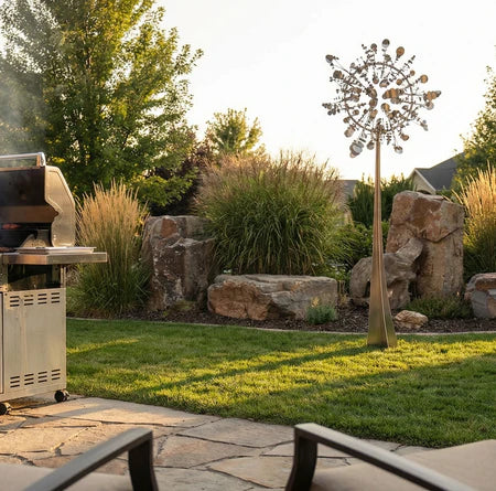 Howeart 80-Inch Kinetic Wind Sculpture