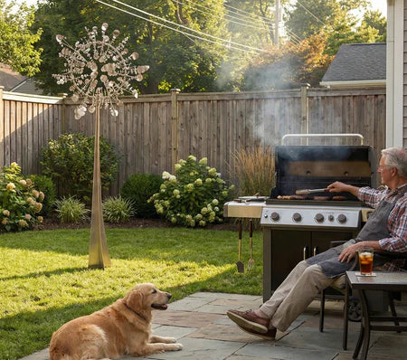 Howeart 80-Inch Kinetic Wind Sculpture